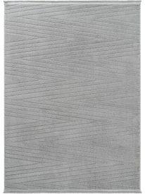 Neptork Grey Chevron Area Rug