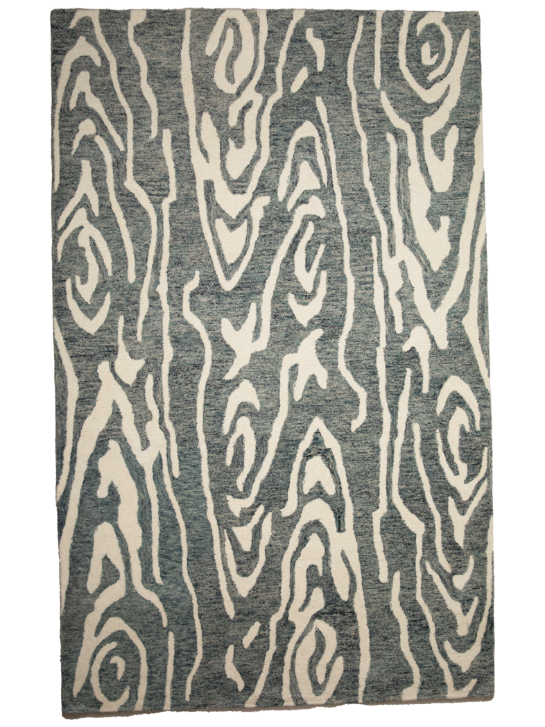 Scandi Chic Hand-Tufted Modern Grey Rug