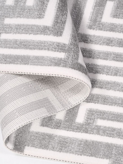 Luminous Stripe White & Grey Modern Area Rug