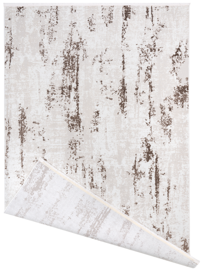 Mosaic Beige Brown Abstract Area Rug