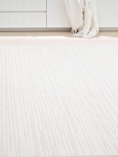 Allure Cream Modern Abstract Area Rug