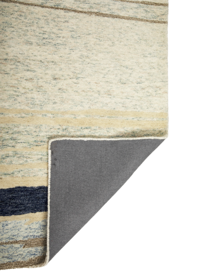 Modern Beige Hand-Tufted Abstract Rug