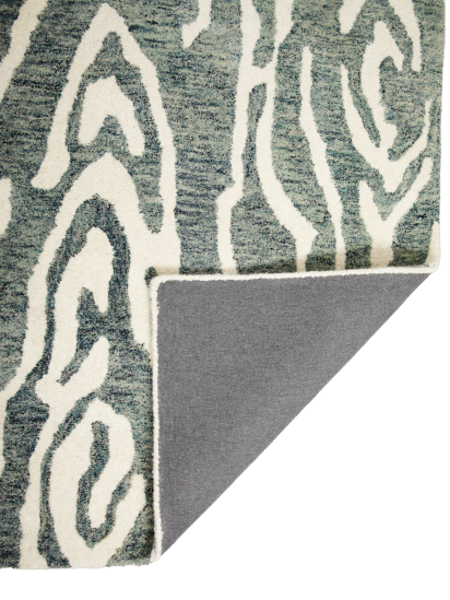 Scandi Chic Hand-Tufted Modern Grey Rug