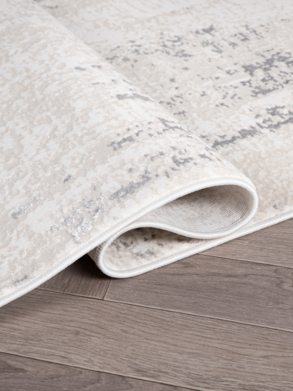 Moonlia Beige Grey Modern Abstract Indoor Rug