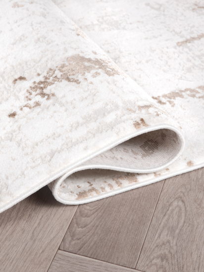 Mosaic Beige Brown Abstract Area Rug