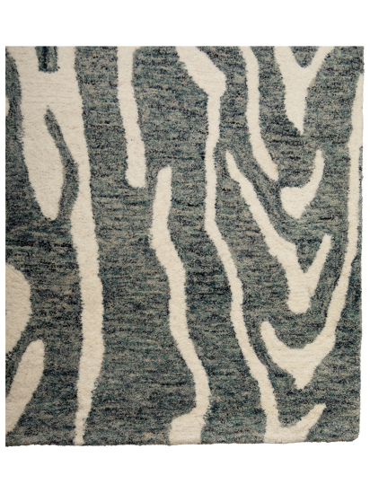Scandi Chic Hand-Tufted Modern Grey Rug