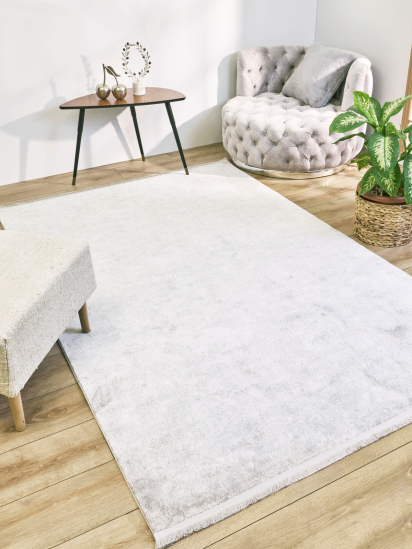 Robusta Cream & Grey Abstract Modern Rug