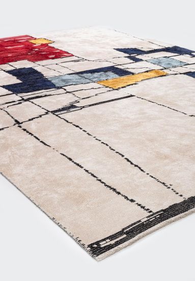 Outdoor Exuberant Multicolour Abstract Rug