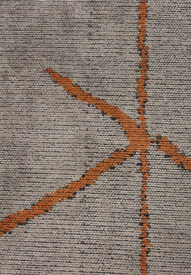 Verdura Geometric Grey Living Room Rug
