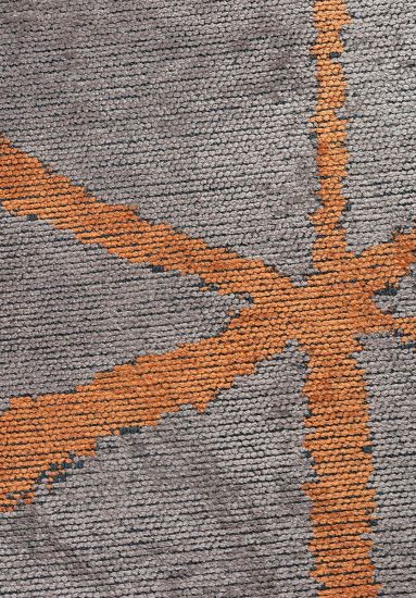 Verdura Grey & Brown Geometric Area Rug