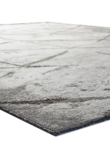 Grey Verdura Geometric Area Rug