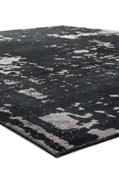 Black & Grey Celesta Dining Room Rug