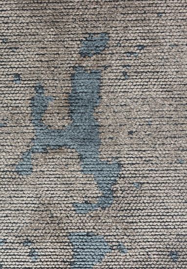 Abstract Grey & Brown Celesta Dining Room Rug