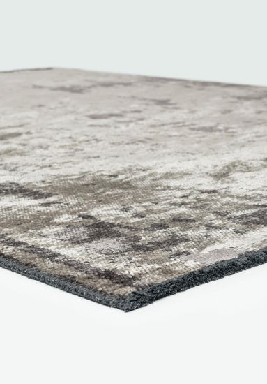 Grey Celesta Abstract Dining Room Rug