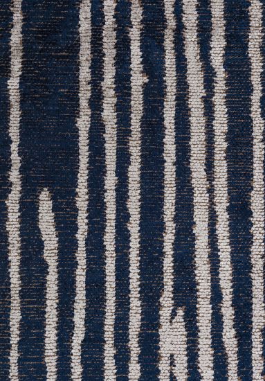 Brighten Blue & Grey Stripes Modern Rug