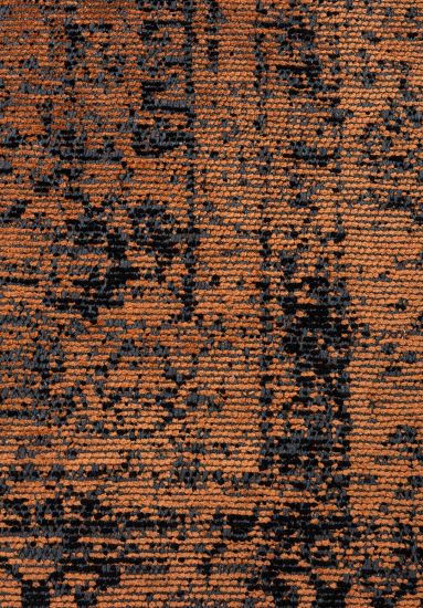 Enchantres Grey & Black Vintage Living Room Rug