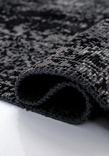 Eclogue Grey & Black Vintage Outdoor Rug
