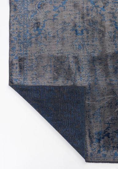 Vintage Eclog Grey & Blue Outdoor Rug