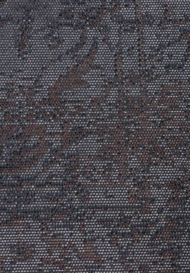 Vintage Eclog Modern Grey & Brown Outdoor Rug