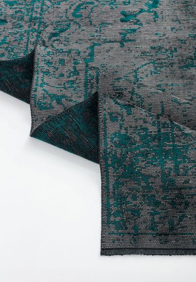 Eclog Grey & Green Vintage Area Rug