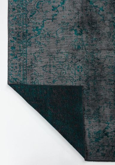 Eclog Grey & Green Vintage Area Rug