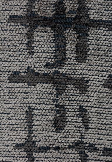 Grey Summit Stripes Living Room Rug