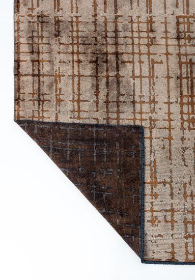 Summit Beige & Brown Stripes Outdoor Rug