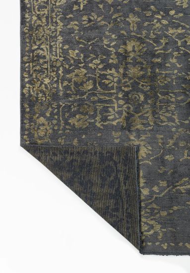 Coombe Grey & Green Vinatge Outdoor Rug