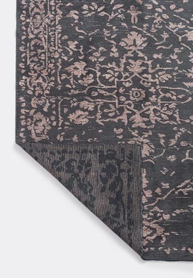 Coombe Grey Pink Vintage Indoor Rug