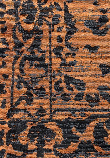 Vintage Orange Coombe Indoor Rug