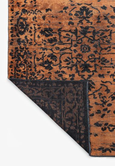 Vintage Orange Coombe Indoor Rug