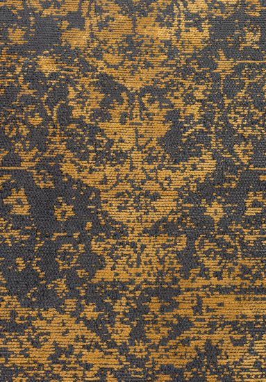 Moorland Yellow Vintage Living Room Rug