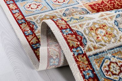 Antiq75 Multicolour Persian & Oriental Indoor Rug