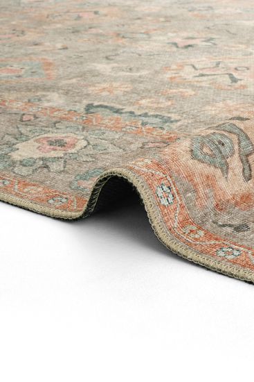 Private85 Grey Copper Modern Persian & Oriental Living Room Rug