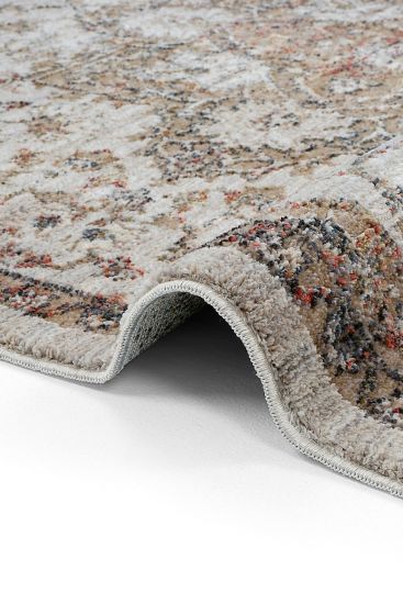 Hanedan85 Beige Cream Modern Persian & Oriental Area Rug