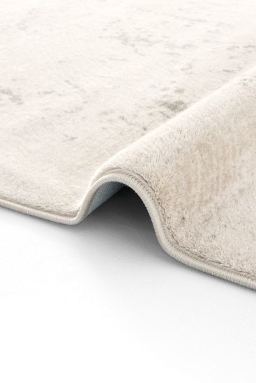 Safir85 Cream Green Modern Abstract Indoor Rug