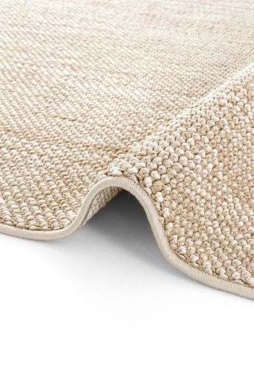 Olinda85 Beige Scandi Plain Indoor Rug