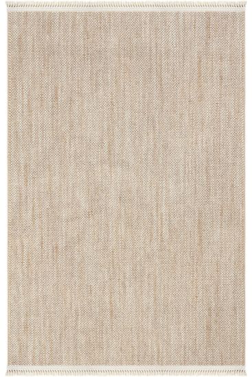 Olinda85 Beige Scandi Plain Indoor Rug
