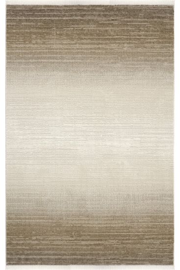 London85 Brown Cream Scandi Plain Indoor Rug