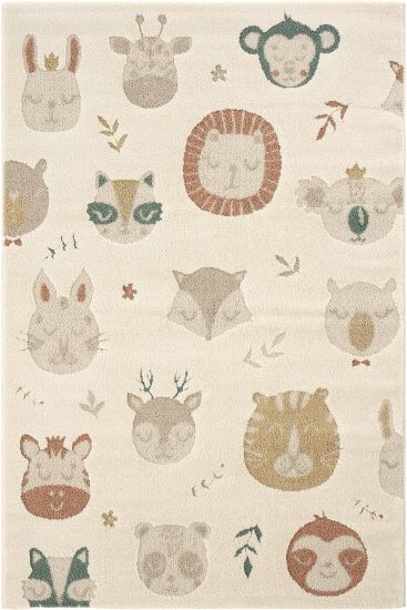 Klein85 Kids Cream Beige Area Rug