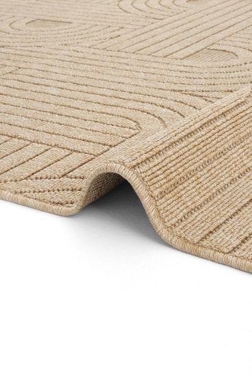 Hasir85 Brown Jute & Sisal Scandi Outdoor Area Rug
