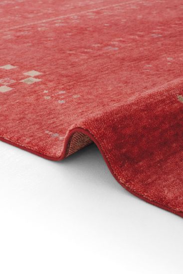 Galata85 Red Modern Kilim Indoor Rug
