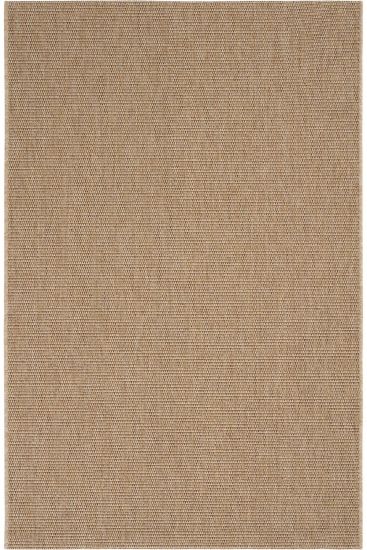 Milano85 Brown Jute & Sisal Plain Outdoor Area Rug