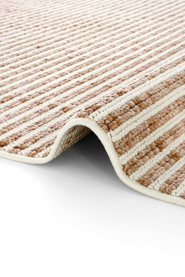 Olinda85 Beige Cream Scandi Plain Indoor Rug