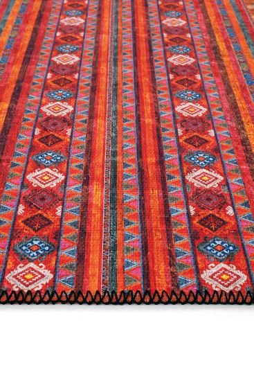 Beylerbeyi85 Multicolour Patterned Bedroom Rug