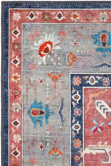 Beylerbeyi85 Multicolour Modern Oriental Area Rug