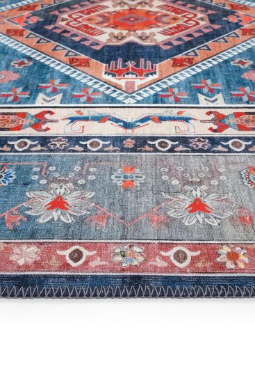 Beylerbeyi85 Multicolour Modern Oriental Area Rug