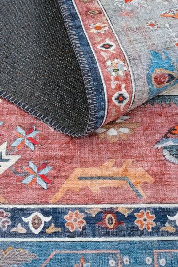 Beylerbeyi85 Multicolour Modern Oriental Area Rug
