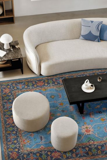 Beylerbeyi85 Multicolour Modern Oriental Bedroom Rug
