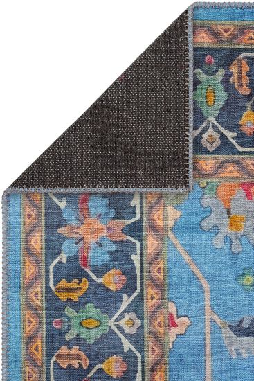 Beylerbeyi85 Multicolour Modern Oriental Bedroom Rug